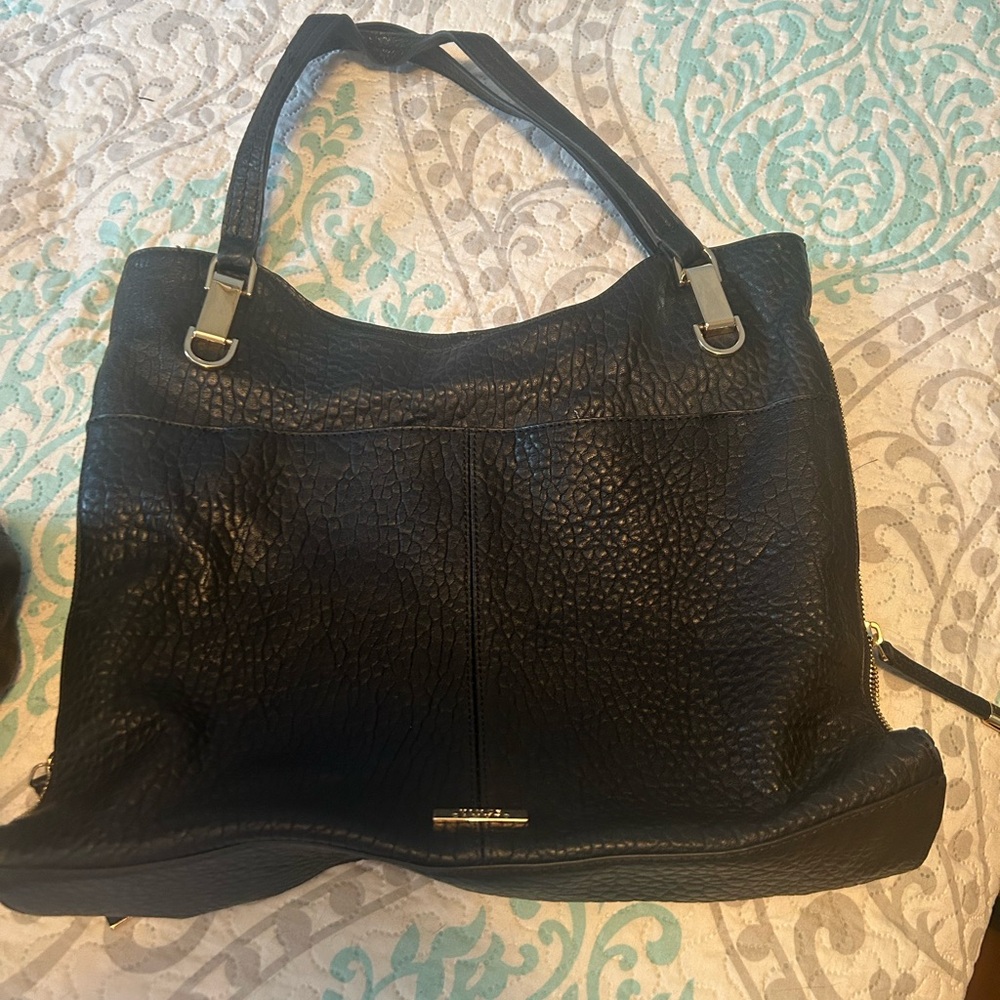 Large Black Vince Camuto bag. Good size bag, fits so much.
